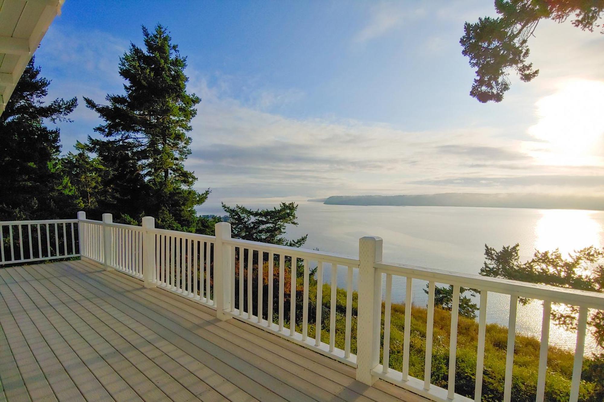 Villa Eagles' Oceanview à Sequim Extérieur photo