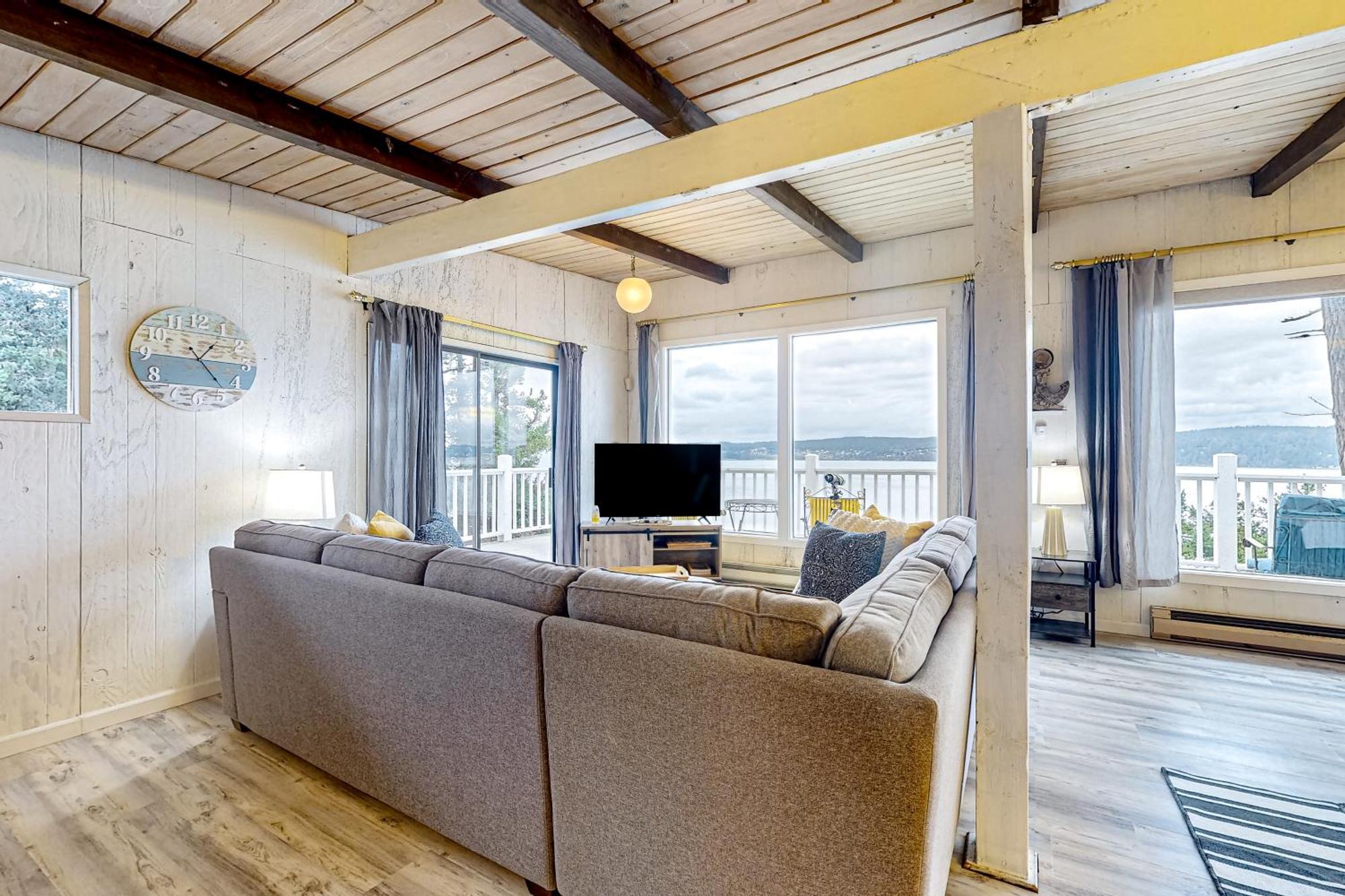 Villa Eagles' Oceanview à Sequim Extérieur photo